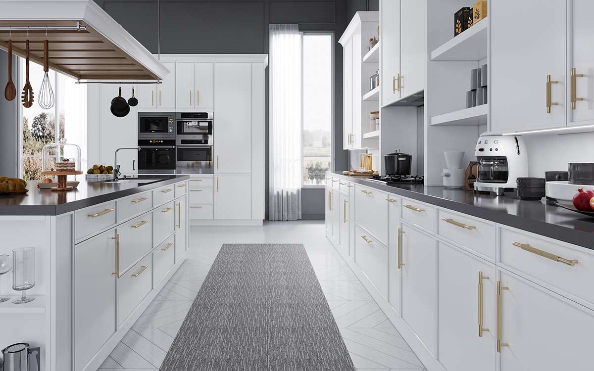 Slim Shaker RTA Cabinets Modern Style