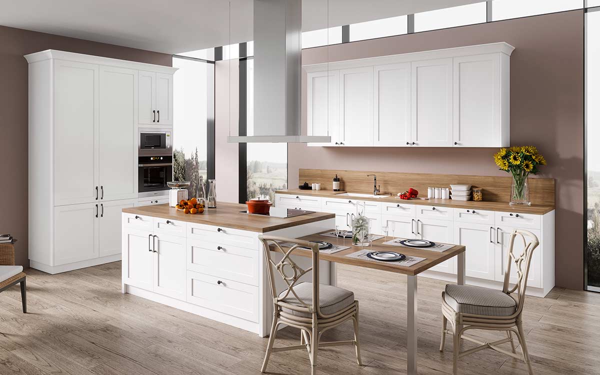RTA White Shaker Cabinets