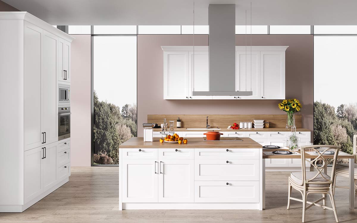RTA White Shaker Cabinets