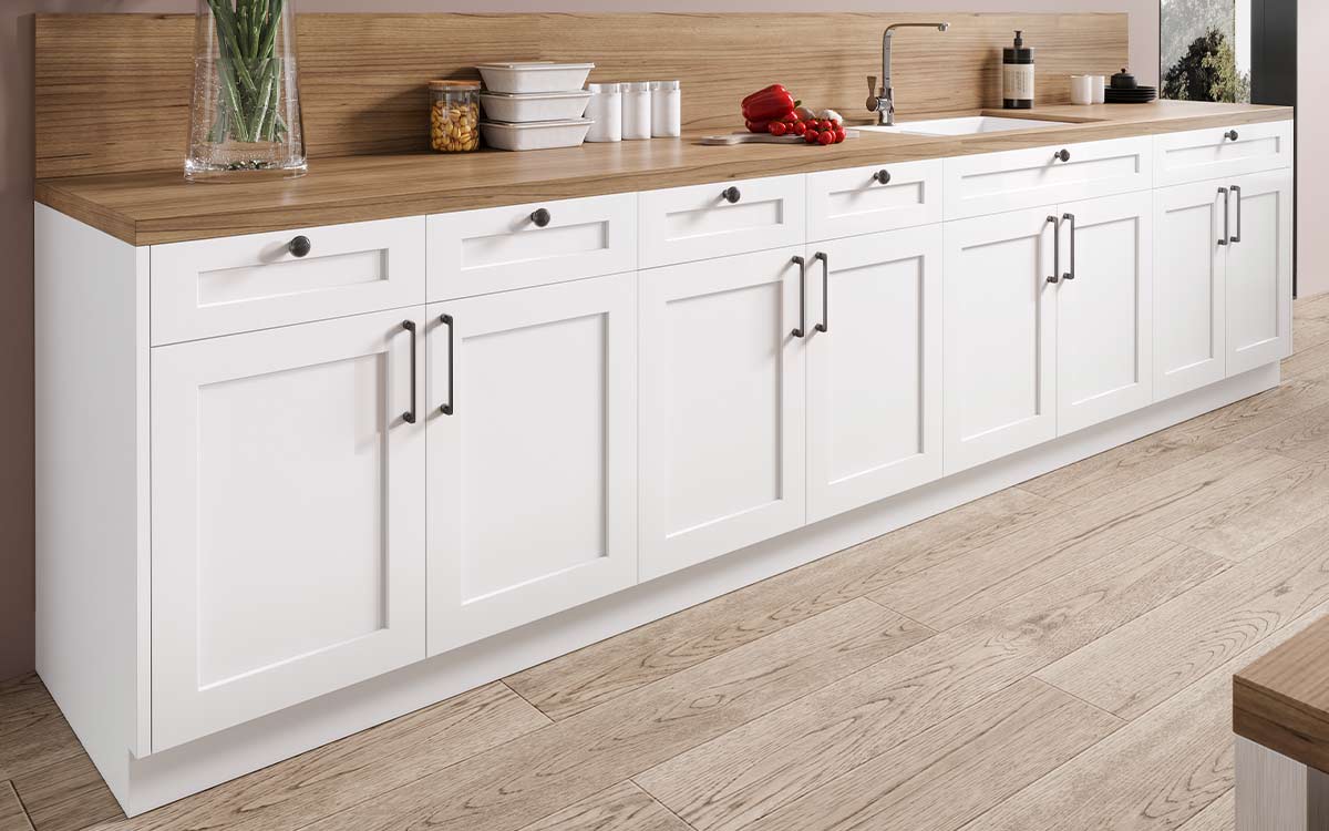 RTA White Shaker Cabinets