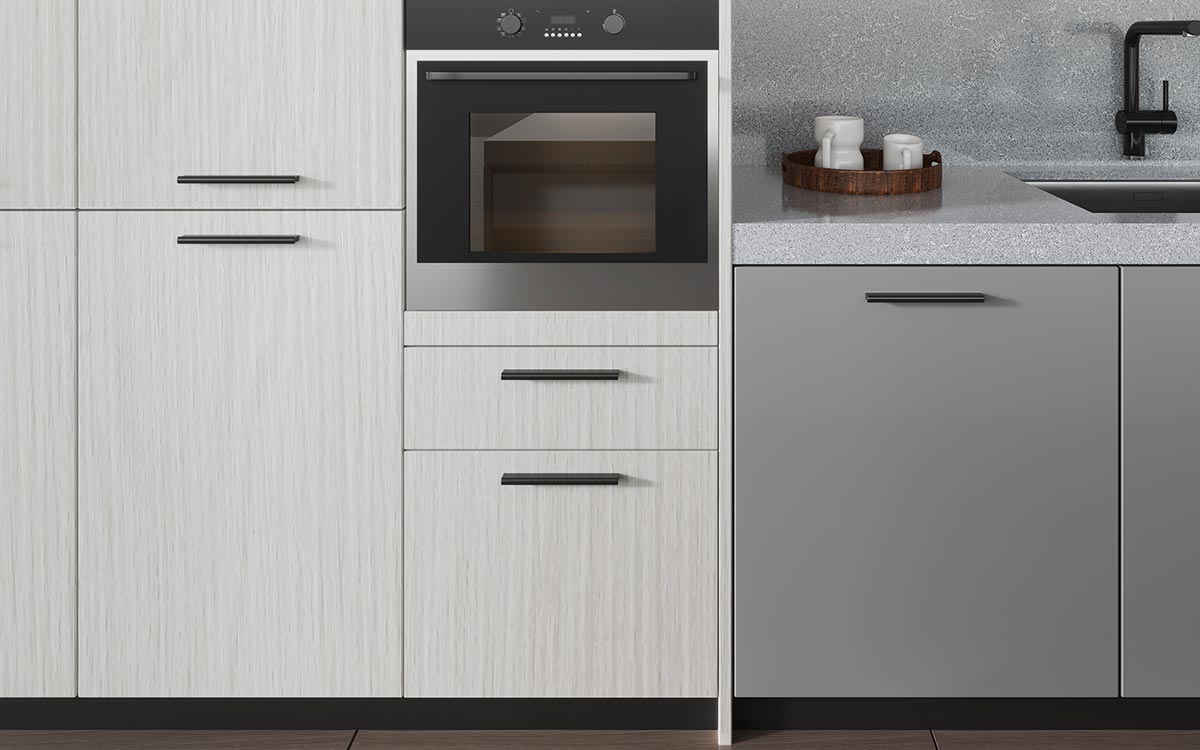 Glossy Ash Gray Rta Cabinets Wholesale