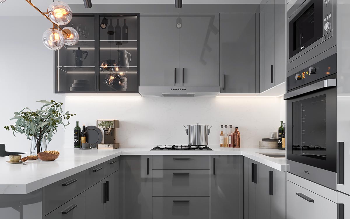 Modern Ready to Assemble Kitchen Cabinets