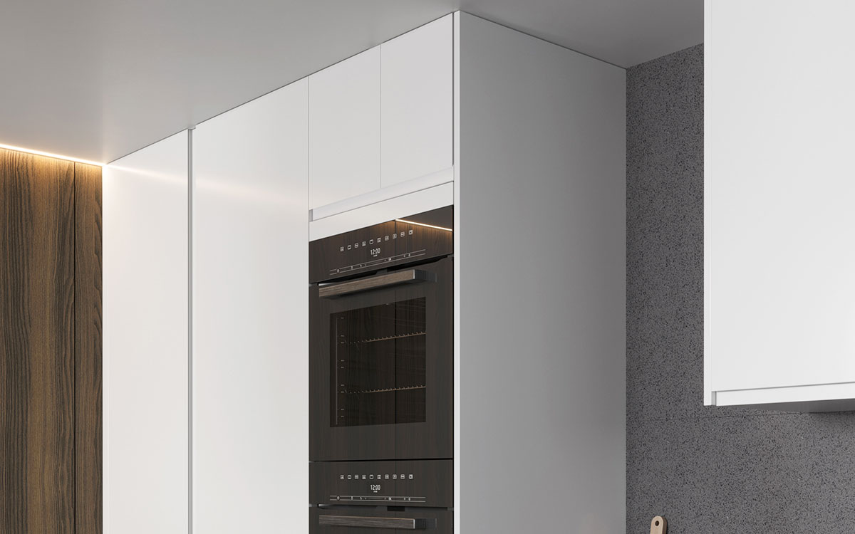 built-in kitchen appliances