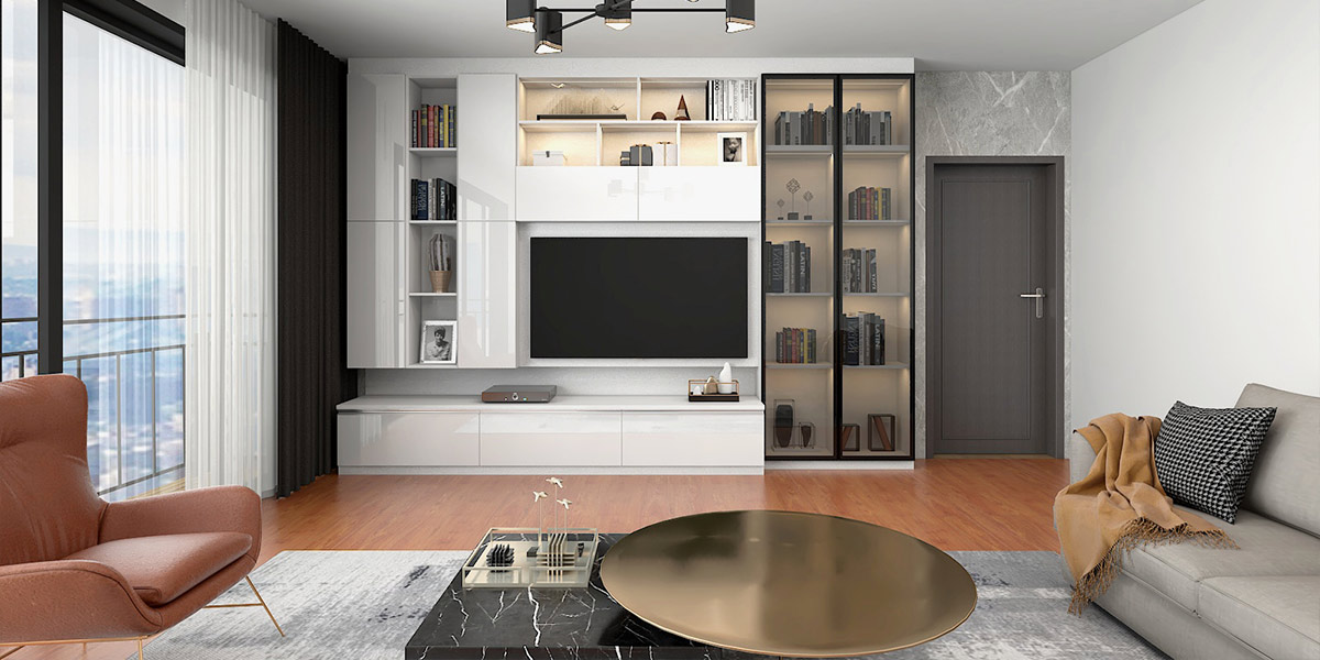 Ghana House Project Minimalist Villa Living Room