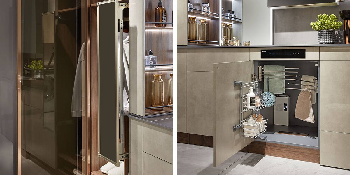High Gloss Bathroom Vanity Modern Style
