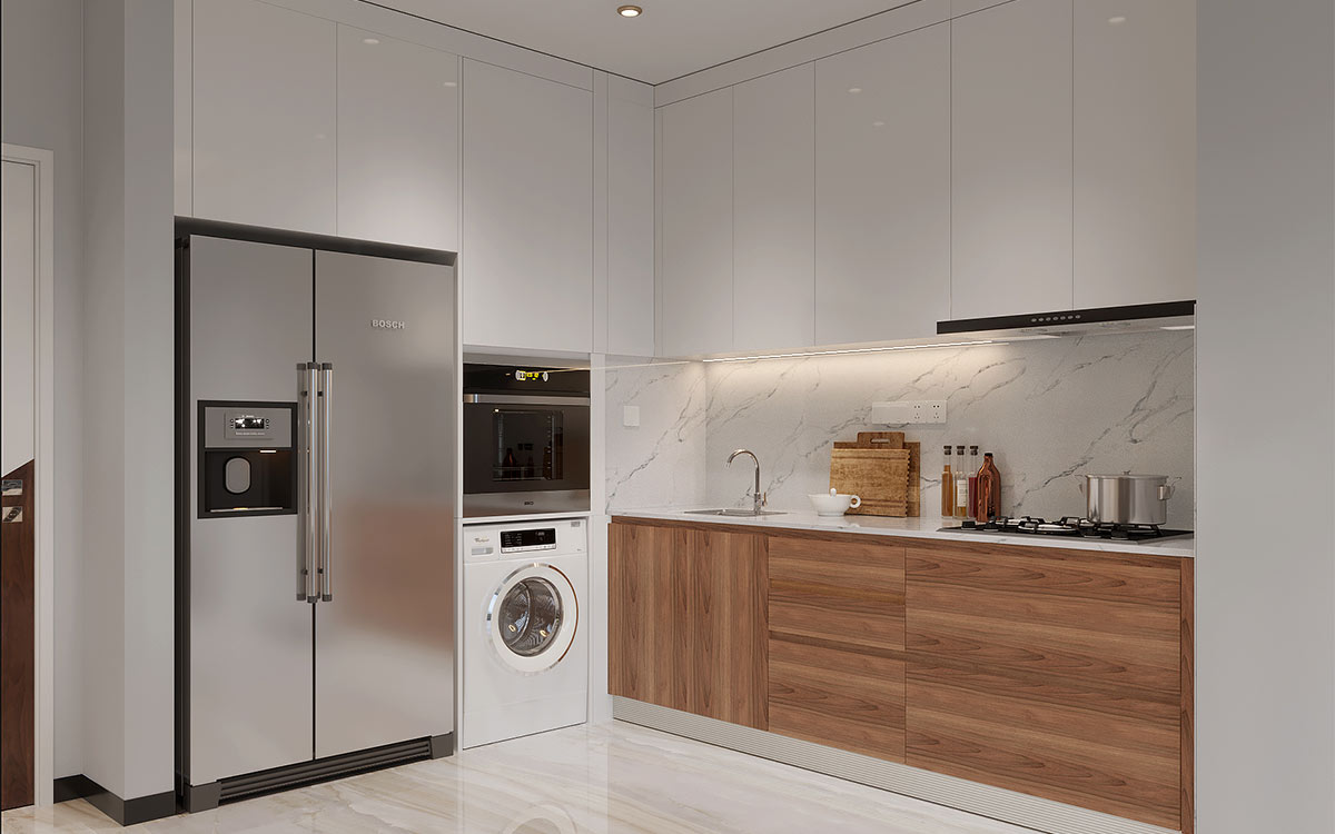 L Shaped Kitchen Cabinets