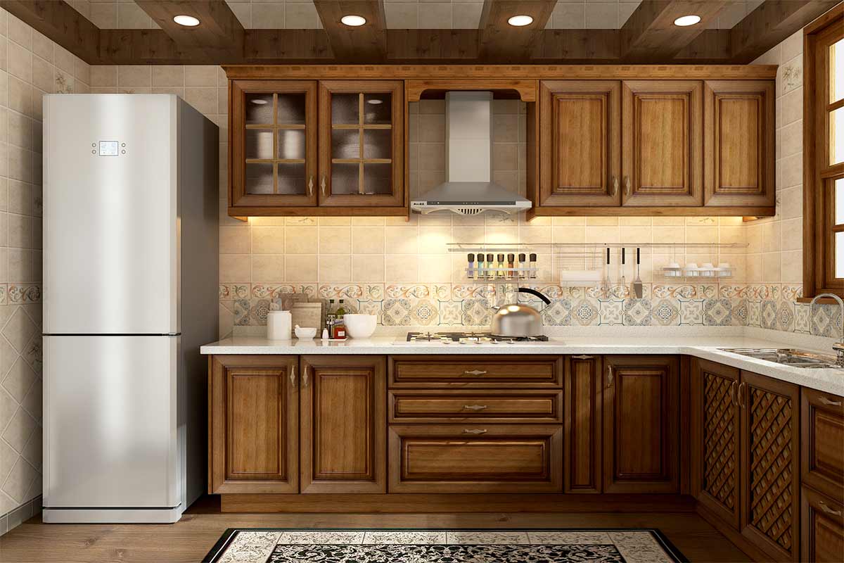 Brown Shaker Kitchen 