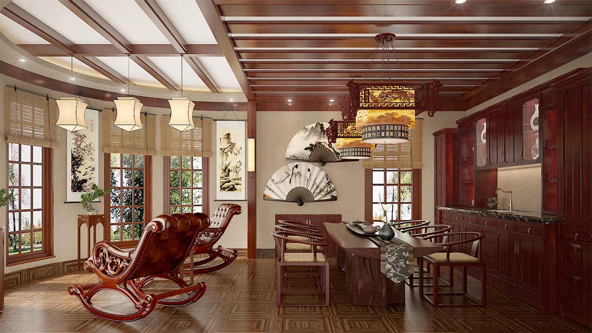 Leisure Room Traditional Chinese Style Furniture