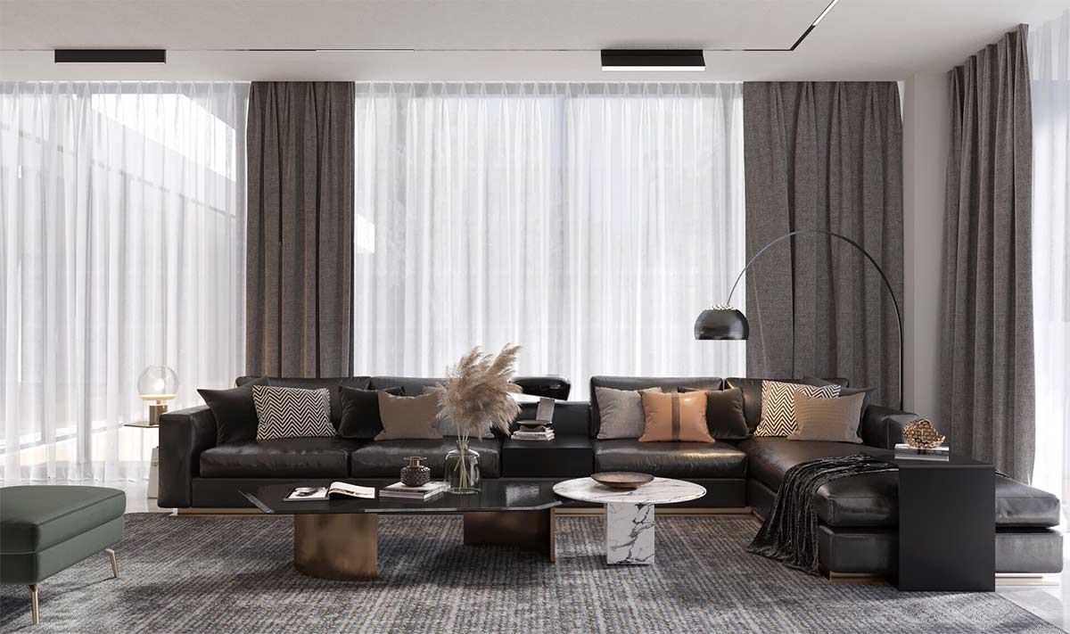 Contemporary House Interior Design in Thailand