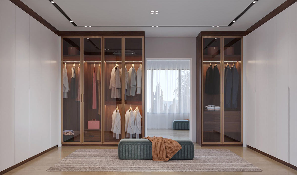 minimal wardrobe design