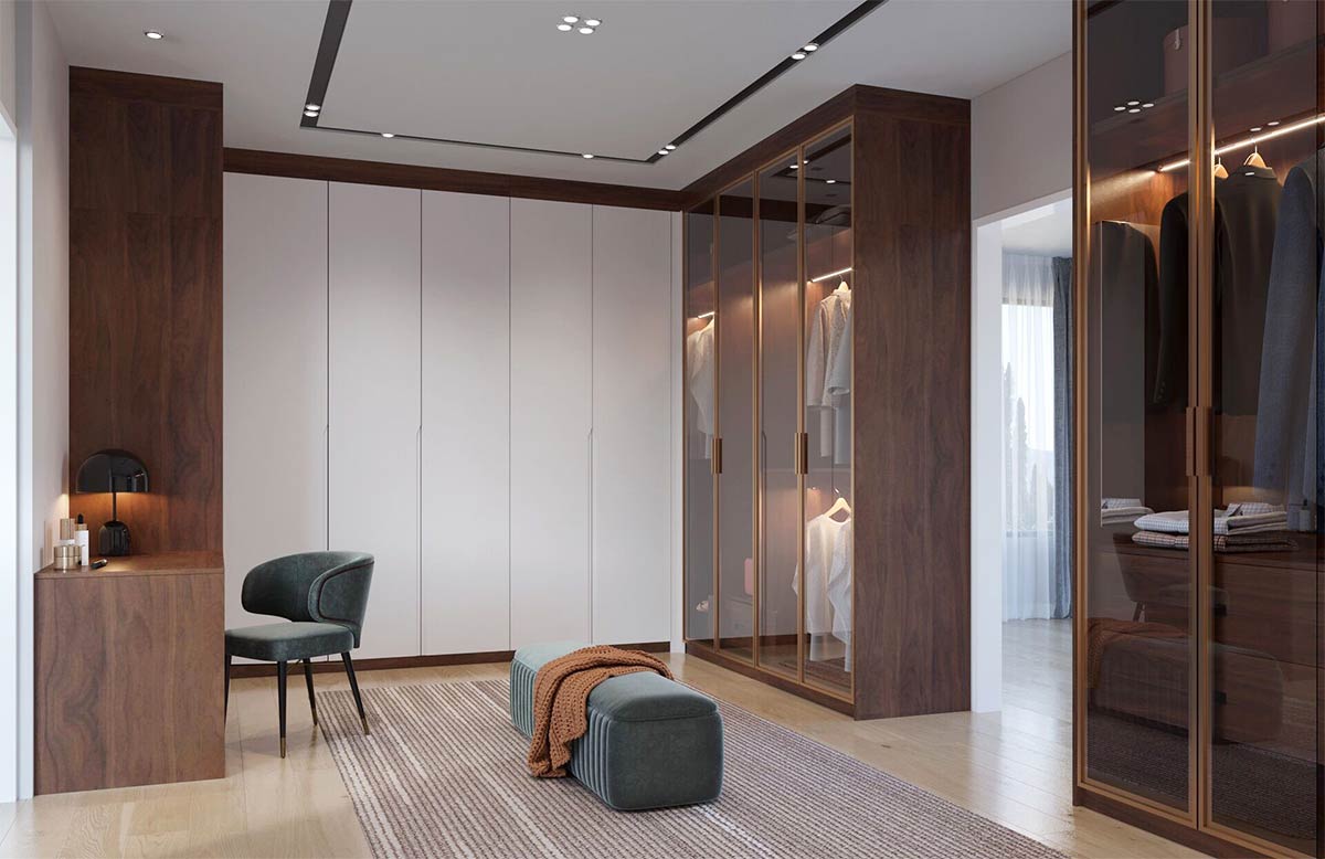 minimal wardrobe design