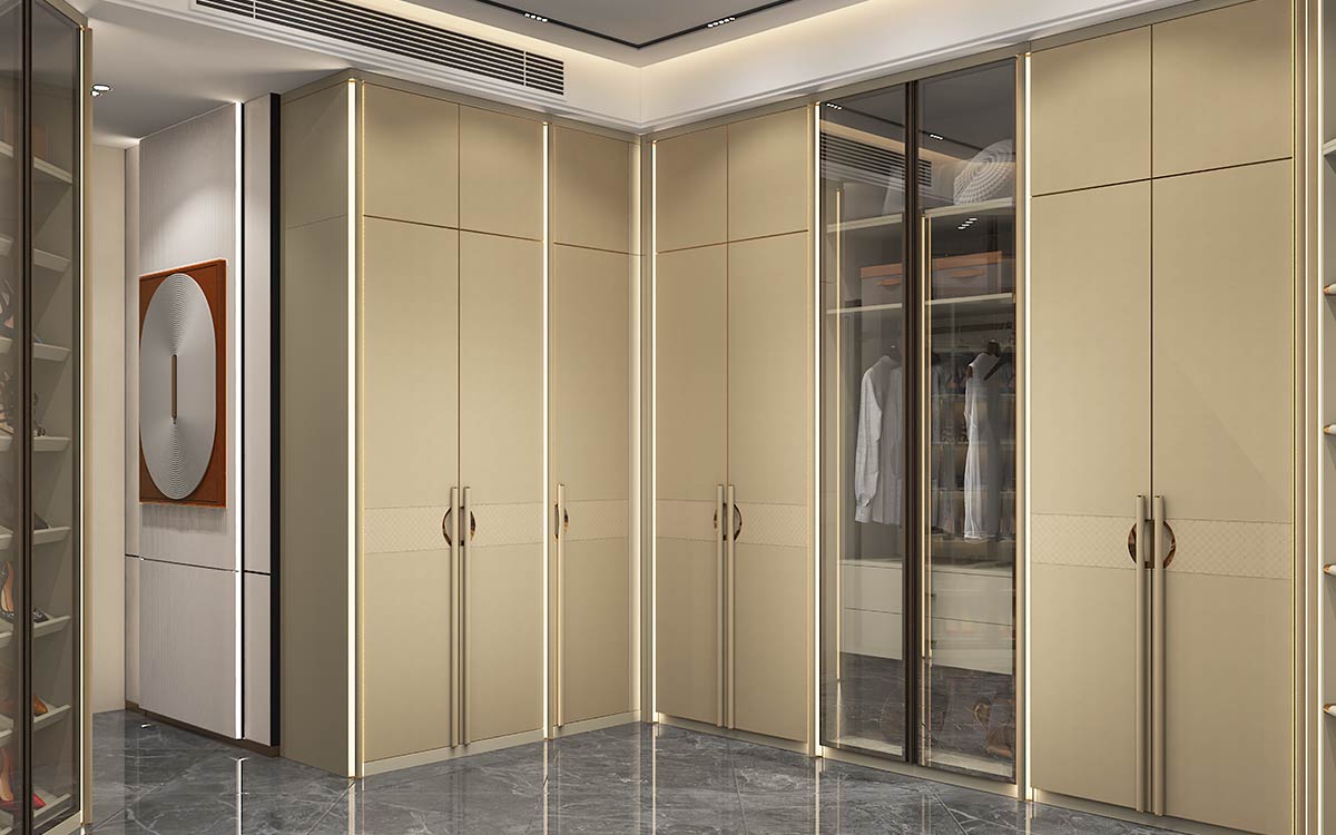 Luxury Walk in Closet with Island