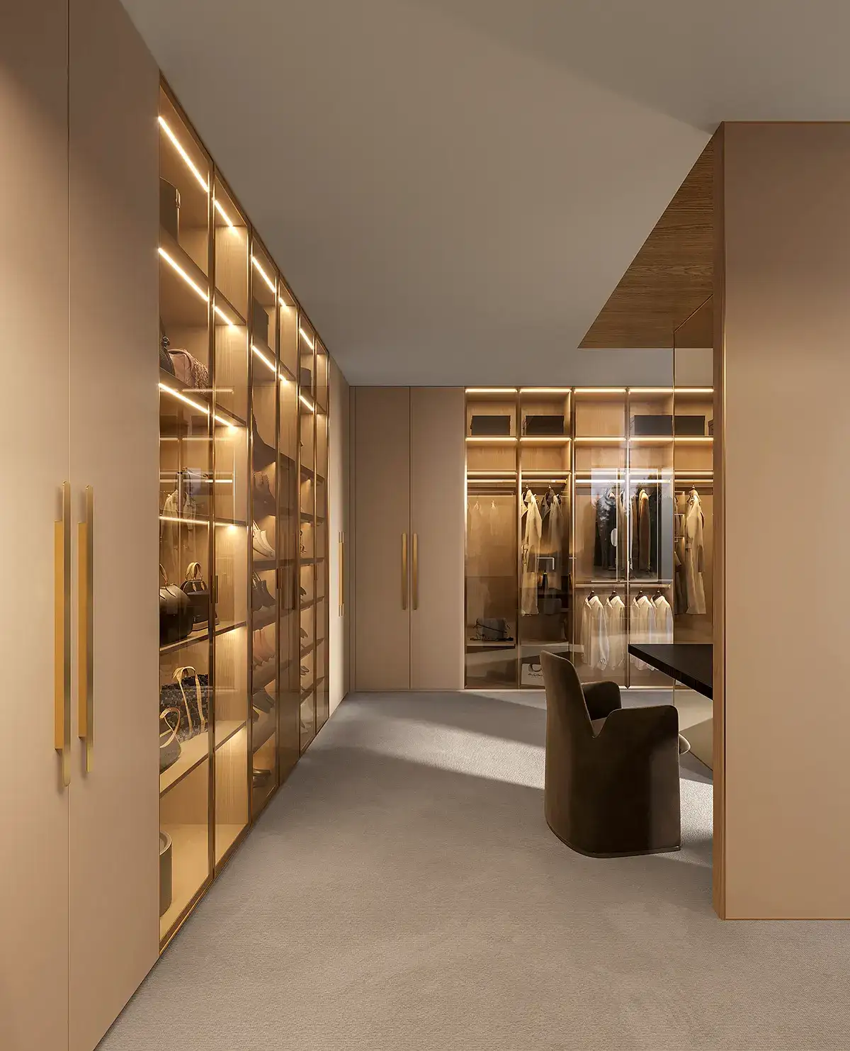 large wardrobe design