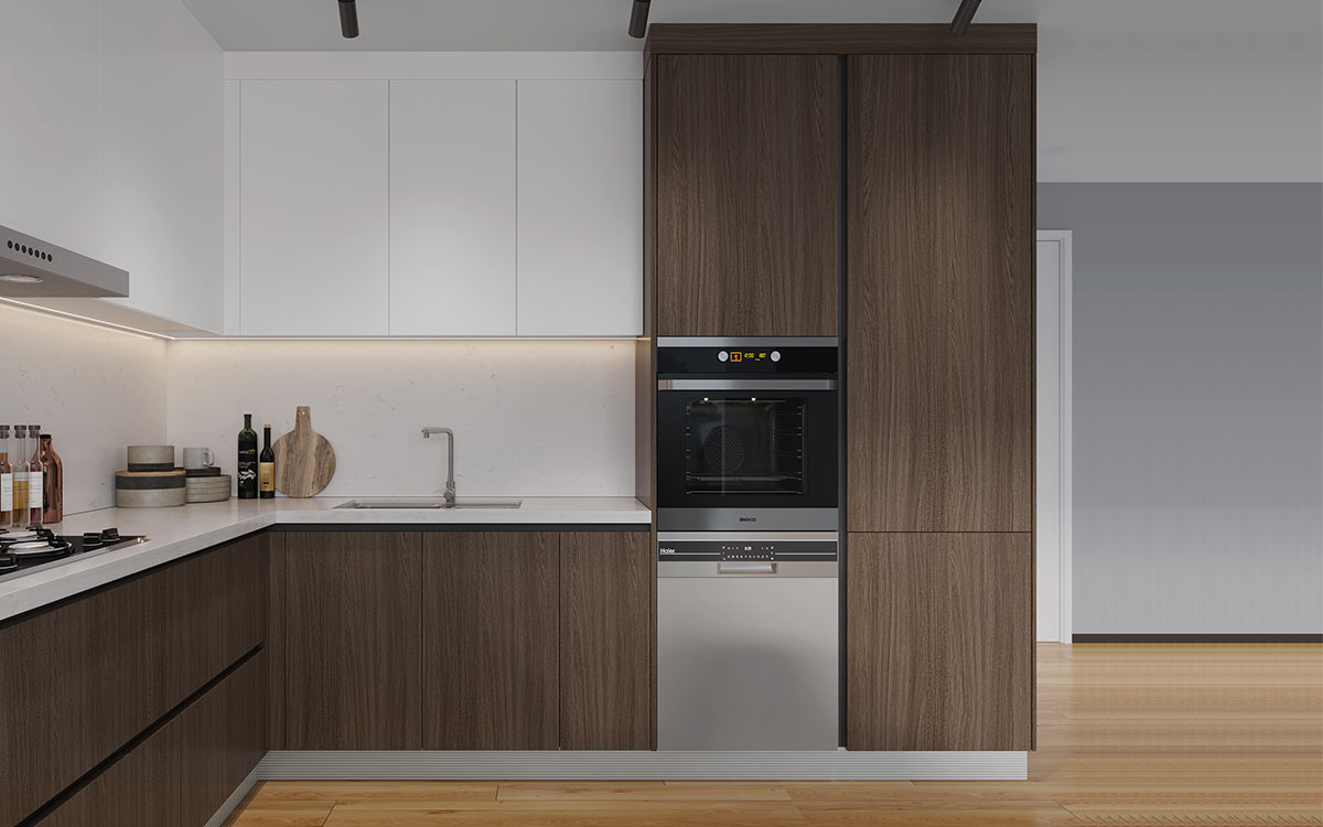 U-Shaped Kitchen With Peninsula Seating